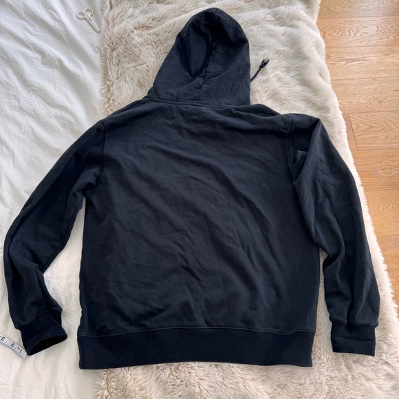 SALE ⬇️ OAK + FORT Black relaxed fit Hoodie - L - Picture 6 of 10